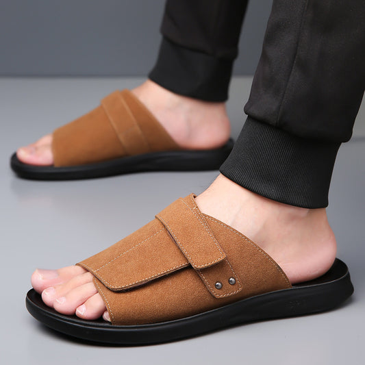 Summer Fashion All-matching Lightweight Youth Men's Slippers